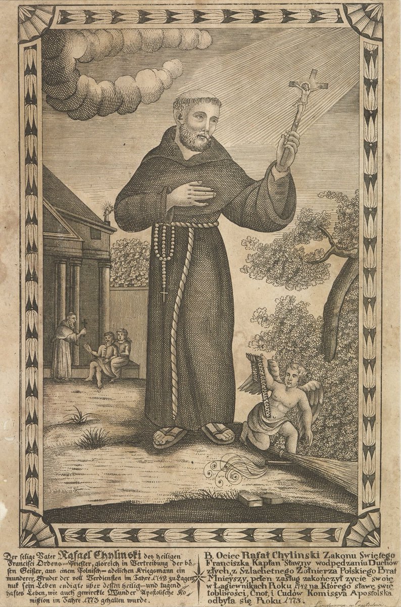 "Chcę wam dzisiaj, bracia i siostry, zostawić jakby dodatkową zachętę do takiej miłości, która Bogu chce oddać całego siebie, a bliźniego miłuje jak siebie samego. Podczas obecnej Mszy Świętej został ogłoszony błogosławionym franciszkanin, o. Rafał Chyliński" #JanPawełII 09/06/91