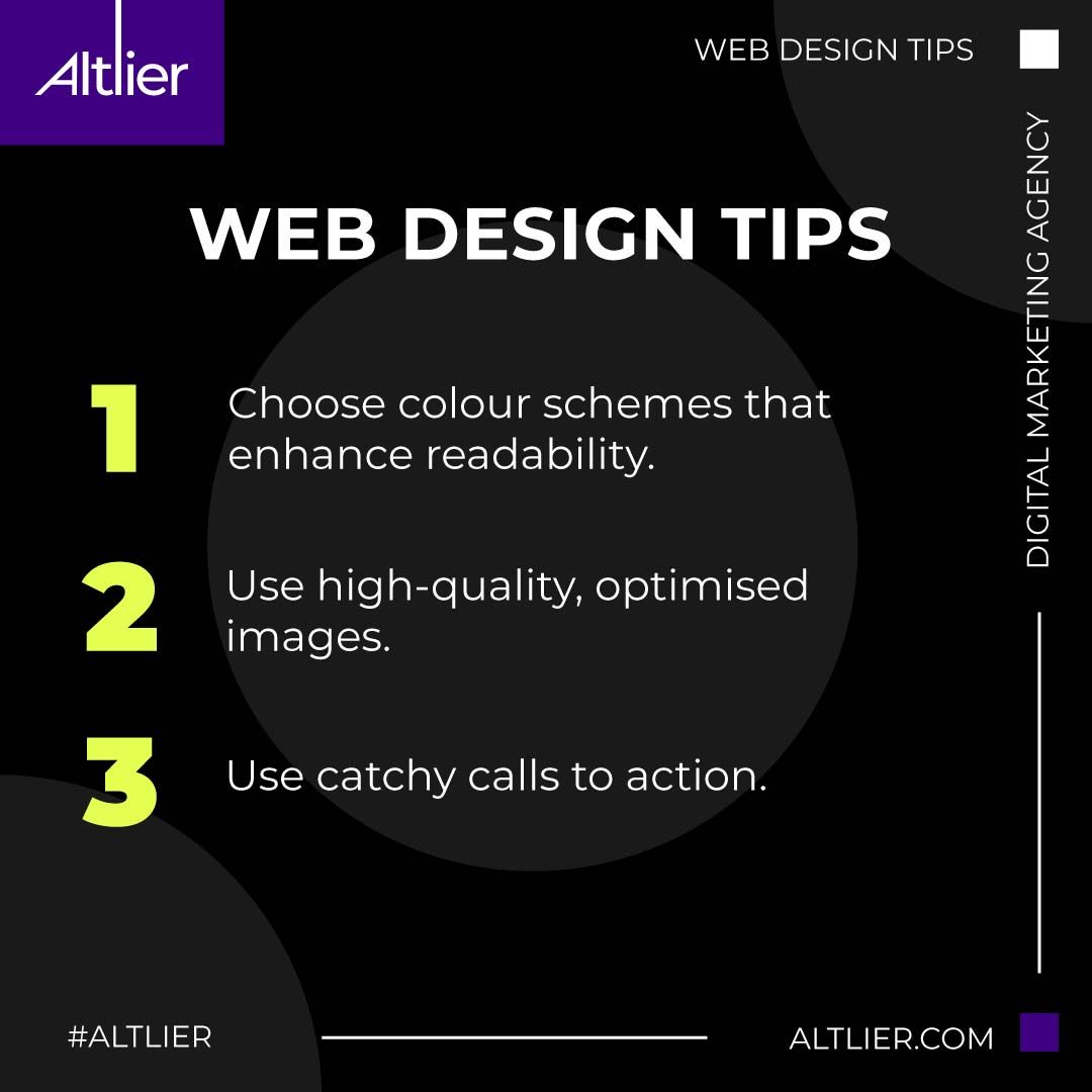 AltlierAgency's tweet image. Tempted to use your favourite #colours to #design your site?

Beware that some colours don’t blend well with other hues to create a good contrast.

So, opt for a palette that promotes readability and visual appeal.

For more: altlier.com/services/web-d…