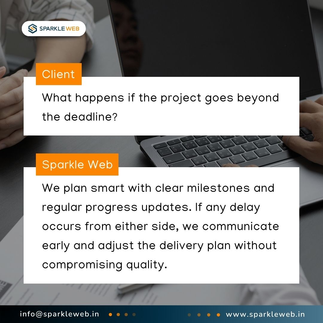 sparklewebhelp's tweet image. Have questions before starting a project?

We’ve answered the most common ones!

Check them out.👇💡

#faq #sparkleweb #techsupport #webdev #appdev #businesshelp