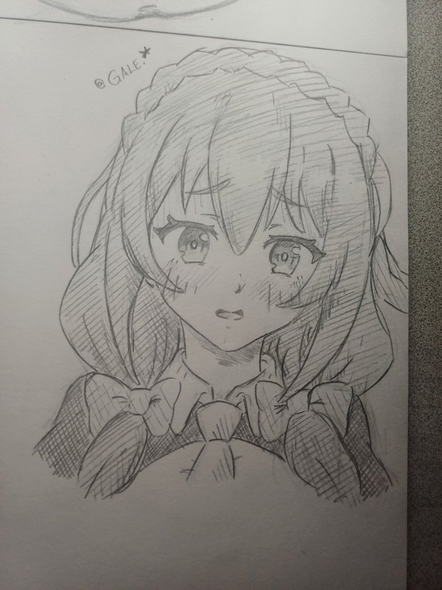 Gale_sVs's tweet image. Mi buen amor!!
Si no quieres regresar!!
Por que vienes a buscarme una vez más?!!!🎶🥺

Me vengo acordando que solo dibuje a las 3 mensas de Konosuba, pero me acorde que se me olvido dibujar a la única con sentido común👅

Que buen personaje es #Yunyun 

#boceto #konosuba #dibujo