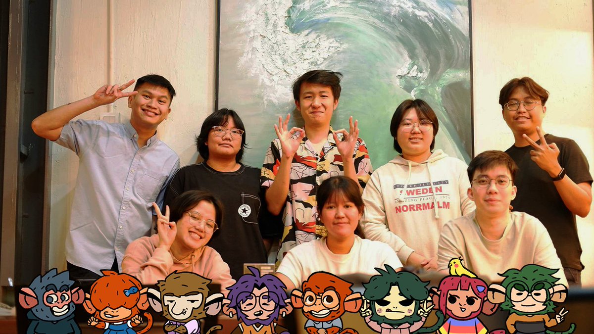 Working together with the mankis🐒
Montabi demo 0.2 update done, now we’re jumping back to the full game!

#gamedev #indiegame #indiedev