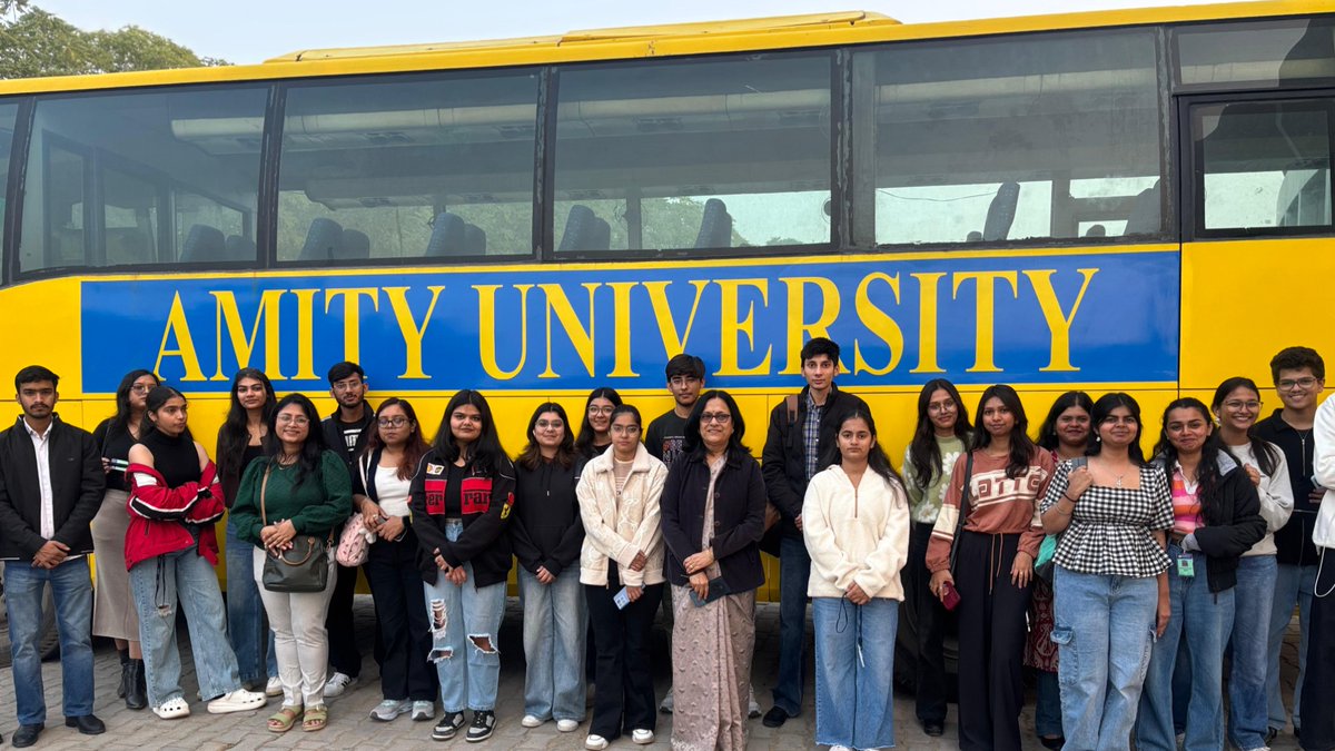 AmityUniJaipur's tweet image. Students from Amity School of Languages embarked on an educational tour to witness a cultural event, hosted by the French Embassy and Alliance Française, featuring captivating performances by French choreographers. 

#FrenchCulture #EducationalTour #AllianceFrançaise