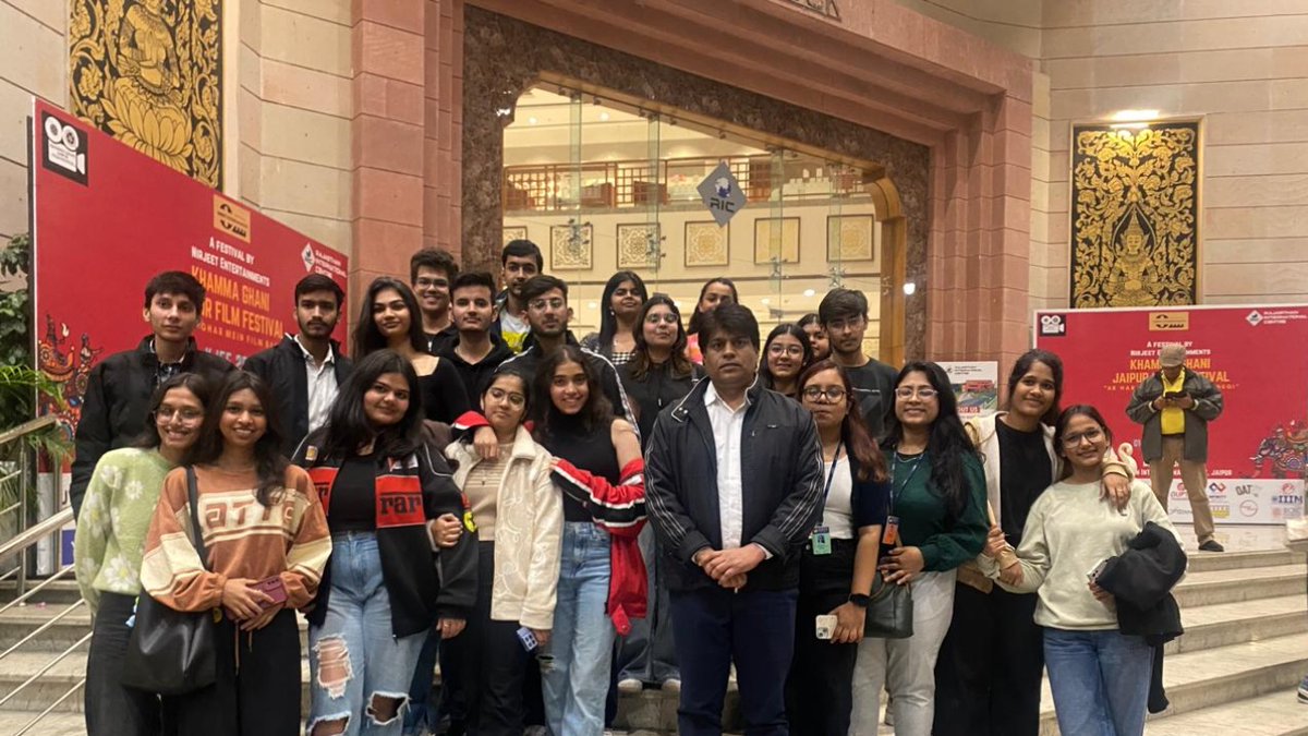 AmityUniJaipur's tweet image. Students from Amity School of Languages embarked on an educational tour to witness a cultural event, hosted by the French Embassy and Alliance Française, featuring captivating performances by French choreographers. 

#FrenchCulture #EducationalTour #AllianceFrançaise