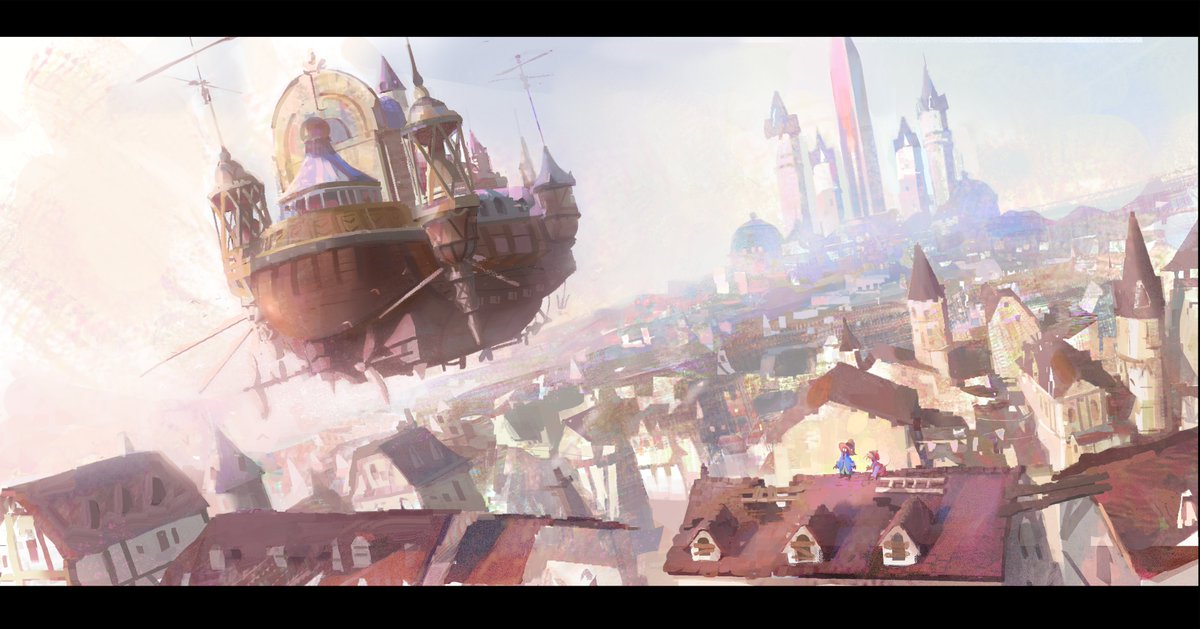 frandeolano's tweet image. you can watch a little tutorial for this painting here:  

@frandeolano instagram.com/reel/DRRg5tCjW… 

#conceptart #gameart #visualdevelopment #artforanimation #finalfantasy #finalfantasyIX #painting #digitalpainting #digitalart #noia