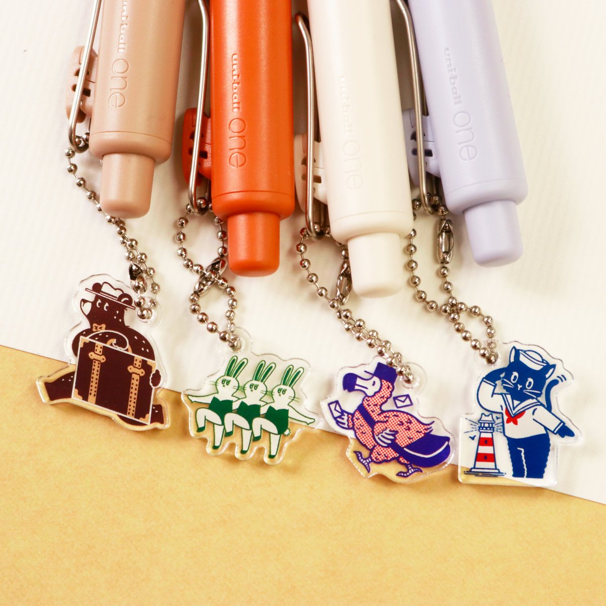 文具女子博2025 新登場！『ユニボールONE P』 オビワンさんデザインが