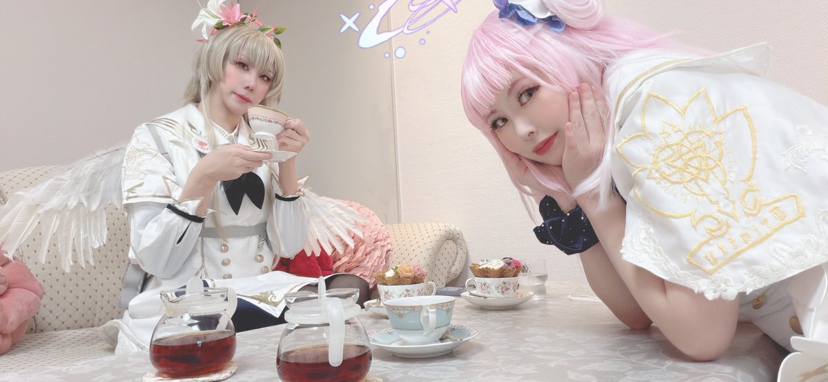 コスプレ！

ブルーアーカイブ✵ミカとナギサ

「先生、少々お時間いただけますか？」

ミカ＆撮影： <a href="/kituneomen/">めーね @衣装制作はじめました</a> 
ナギサ：つらら
#ココフリ