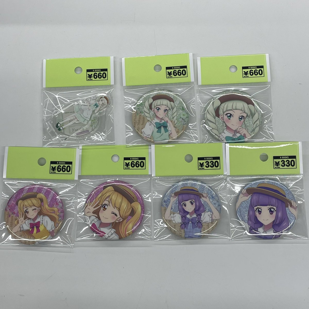 入荷情報】 アイカツ！ カントリーワンピース 缶バッジ アクリル