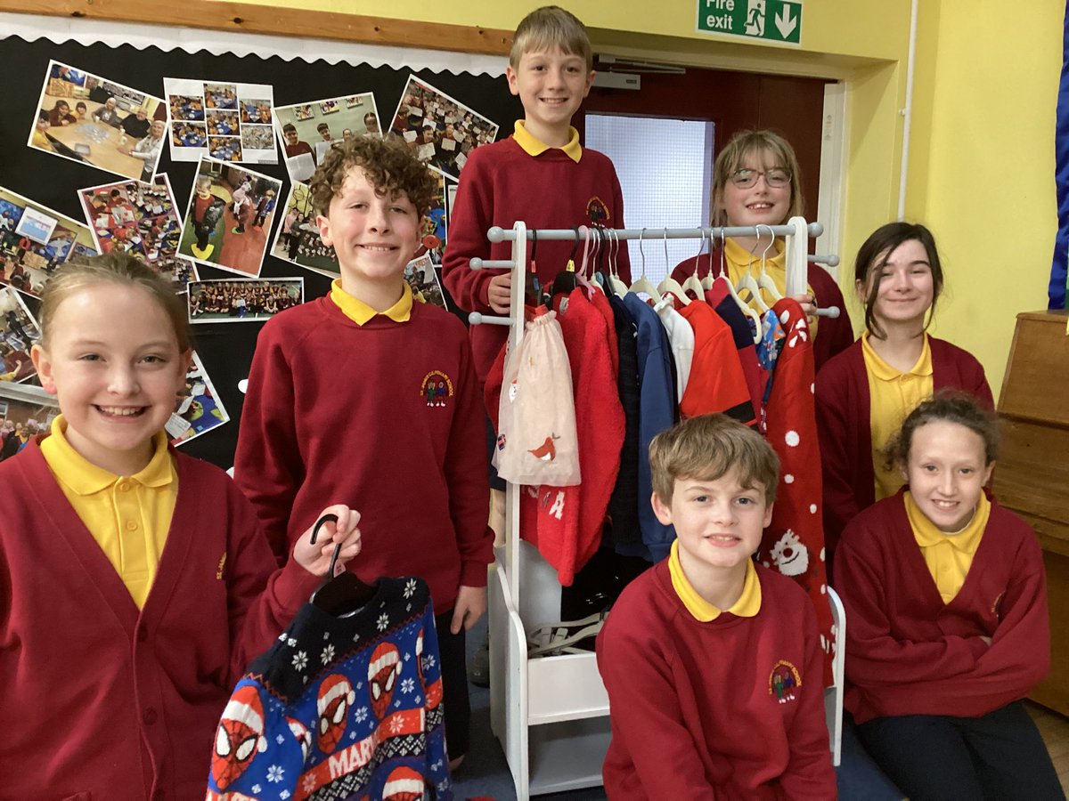 We are still collecting Christmas jumpers <a href="/StJamesChorley/">Chorley St James</a> for recycling….if you have a jumper that doesn’t fit your child then pop it into school and we can find a new home for it! It’s great to recycle! 🌍