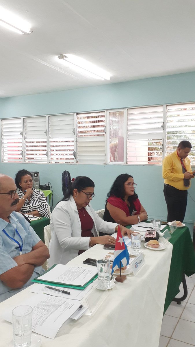 GiselleMP31428's tweet photo. Inaugurada III Jornada Científica de la #UCCM como parte de las actividades por el Día del Trabajador de la Salud y #100AñosConFidel.
#CubaCoopera https://t.co/ACgc9UjsFU