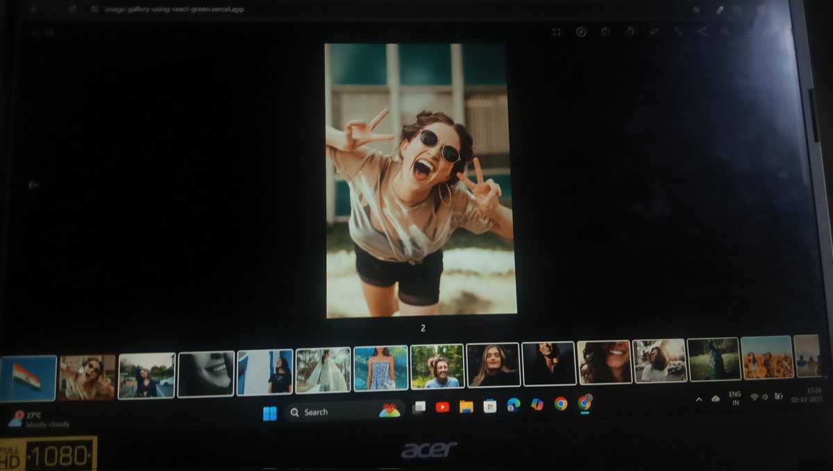 santosh12042005's tweet image. 🚀 Day 1/10 - React image gallery Web app for day  🎯#1 of my #10 day challenge, here i built a small image gallery web app using reactjs,also deployed it on vercel.

#reactjs
#designengineeer
#frontenddeveloper
#webdevelopement 
#miniproject

Link:- …-gallery-using-react-green.vercel.app.