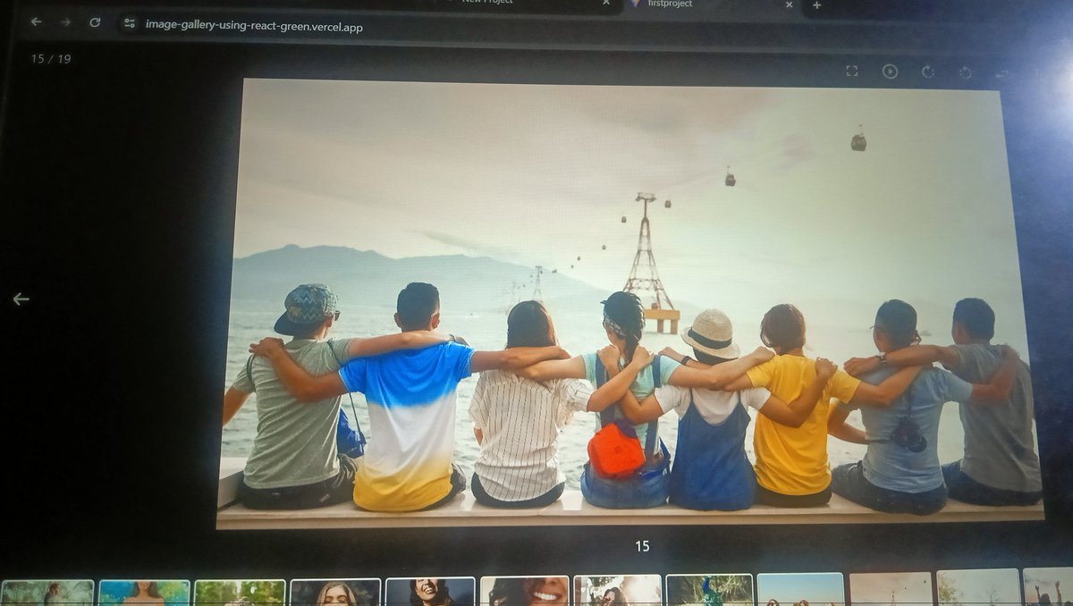 santosh12042005's tweet image. 🚀 Day 1/10 - React image gallery Web app for day  🎯#1 of my #10 day challenge, here i built a small image gallery web app using reactjs,also deployed it on vercel.

#reactjs
#designengineeer
#frontenddeveloper
#webdevelopement 
#miniproject

Link:- …-gallery-using-react-green.vercel.app.