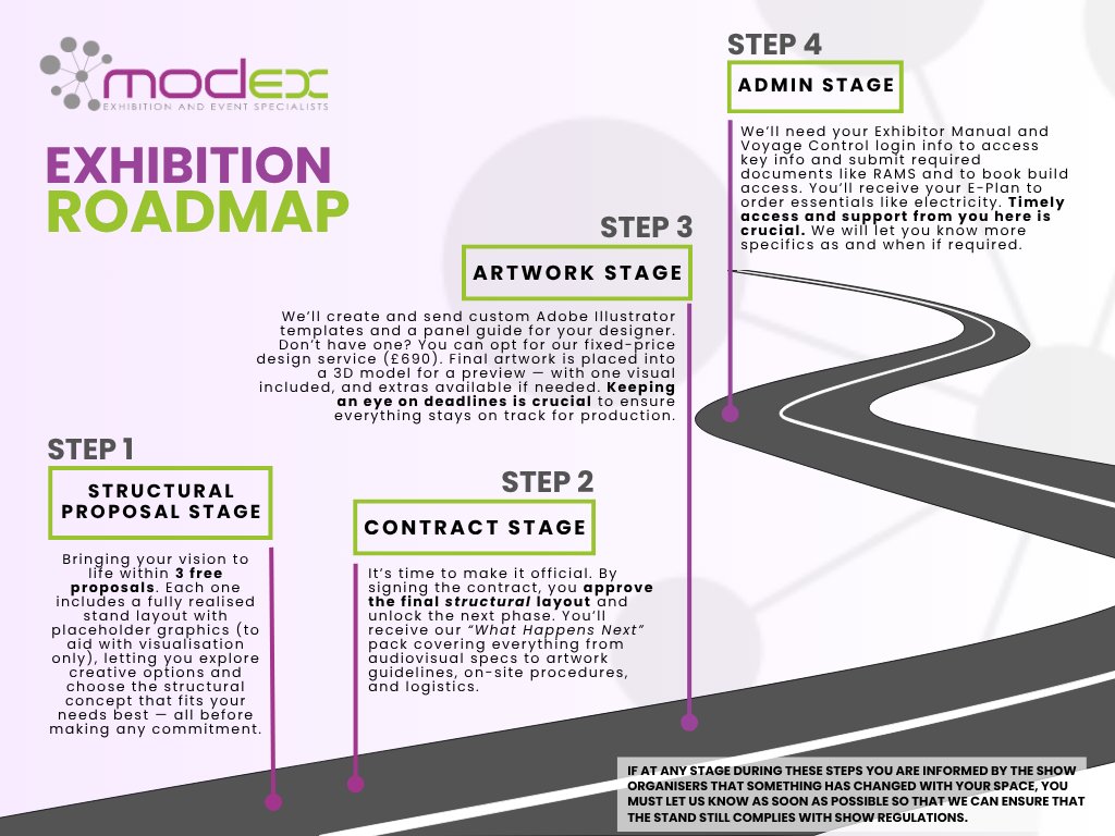 Modex_News's tweet image. It all starts here. The Projects team of Estelle and Russell will be on hand to guide you from initial design right through to the end of your show and beyond. 
modexuk.com
#modex #modexexhibitions #eventprofs #events #exhibitions #weareevents #wemakeevents