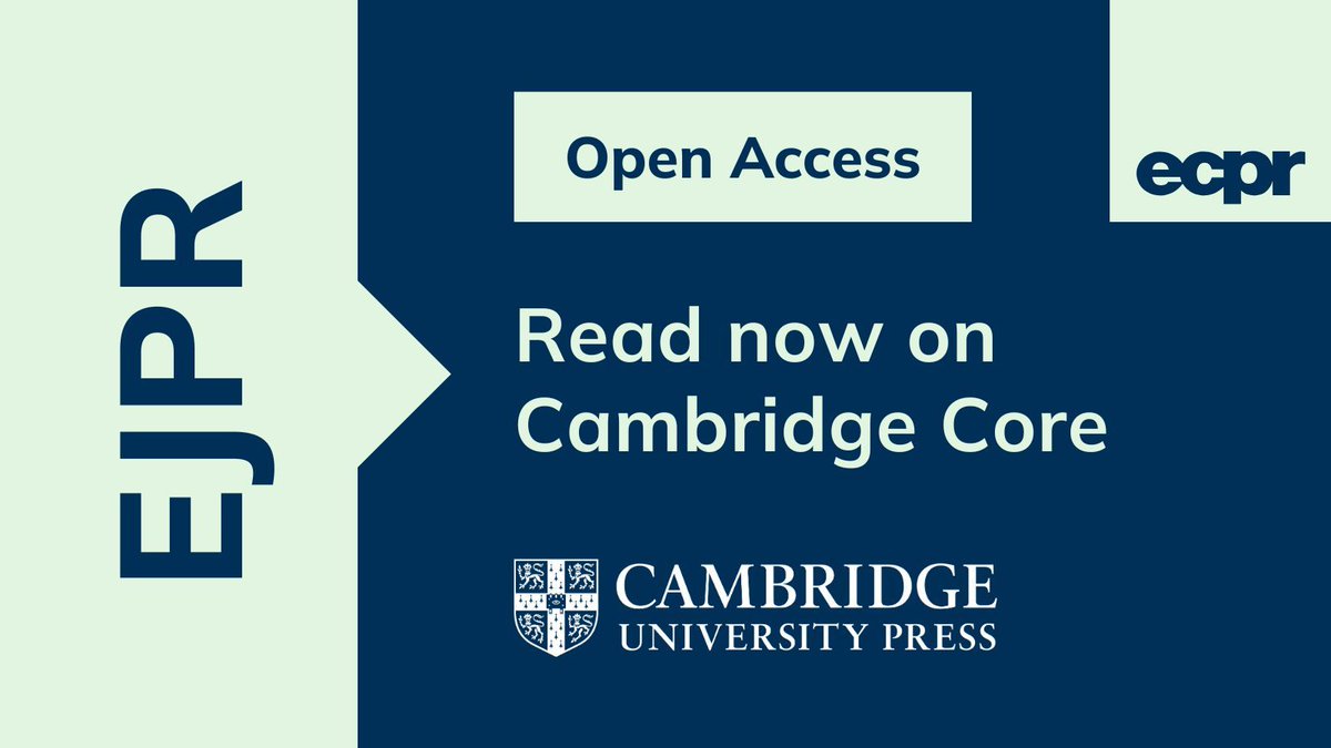 EJPR journal tweet media