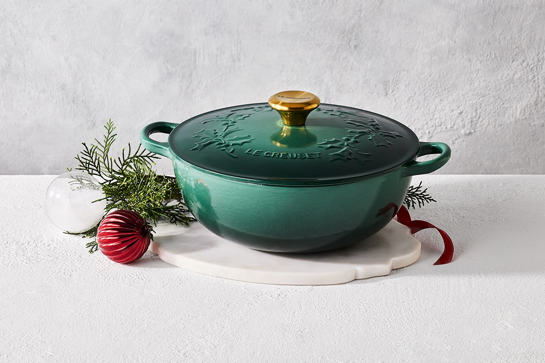 ル・クルーゼ】ニューウエスト スノーマン、ツリー、ベル、ジンジャー