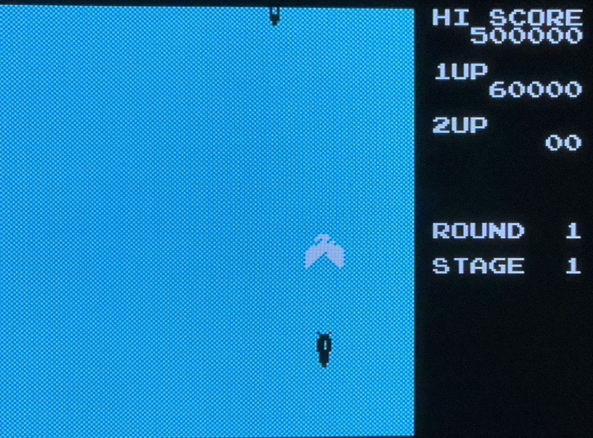 sekiro_51's tweet photo. #MSX 2 ナムコット ディスクNGにのみ収録💾縦スクシューXVMエックス･ブイ･エム🚀目指したのはパワーアップアイテムありのゼビウス?🤔ザッパーが貫通レーザーになるのはイイ👍Sを取らないとデフォルトでは自機遅すぎ😓やられた時の音がなぜかグラディウスのそれと同じに聞こえる🤣
#namco #namcot https://t.co/igW7jWRGG5