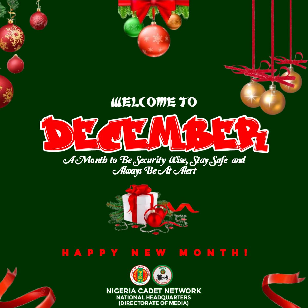 CadetN_NHQ's tweet photo. PRESS RELEASE

NATIONAL SECURITY AWARENESS ADVISORY 

From the Office of the Corps Commander
Through the Directorate of Media &amp; Publicity
CADET NETWORK (CADET-N)
DTG01122025 https://t.co/WtIYxrnB5B