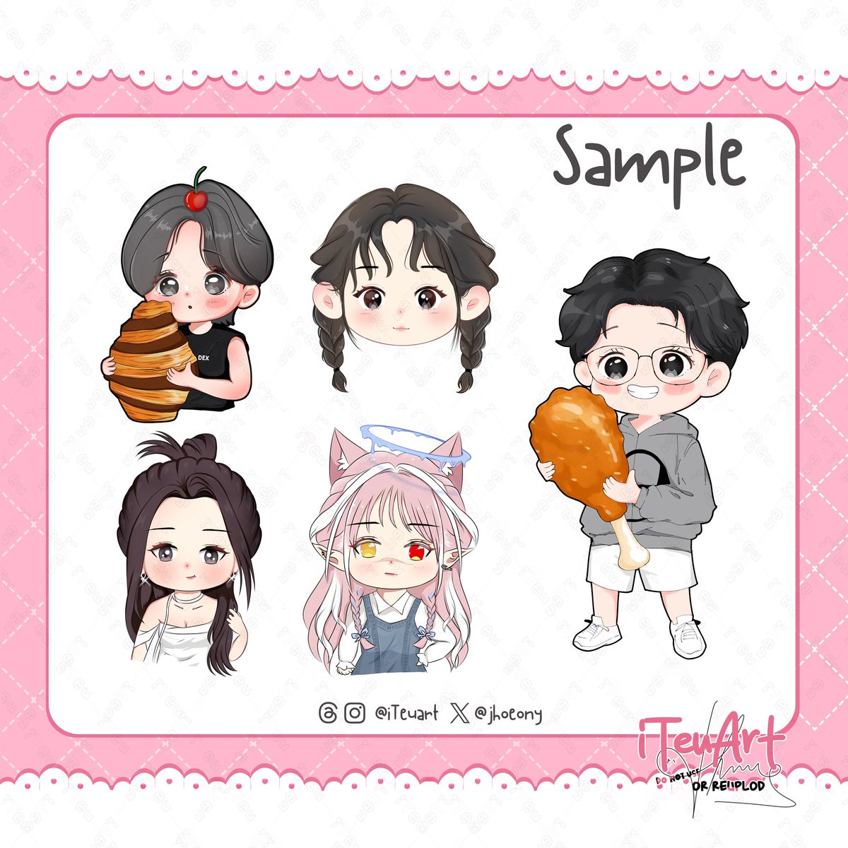 jhoeony's tweet image. OPEN COMMIS CHIBI ART 

• bisa style bay req
• couple (Price x 2) - 5k
• lama pengerjaan 1-3 x 24 jam tergantung antrian
• comersial use harga x 2,5

#zonauang #zonabu #Zonajajan #zonaba #ArtCommission