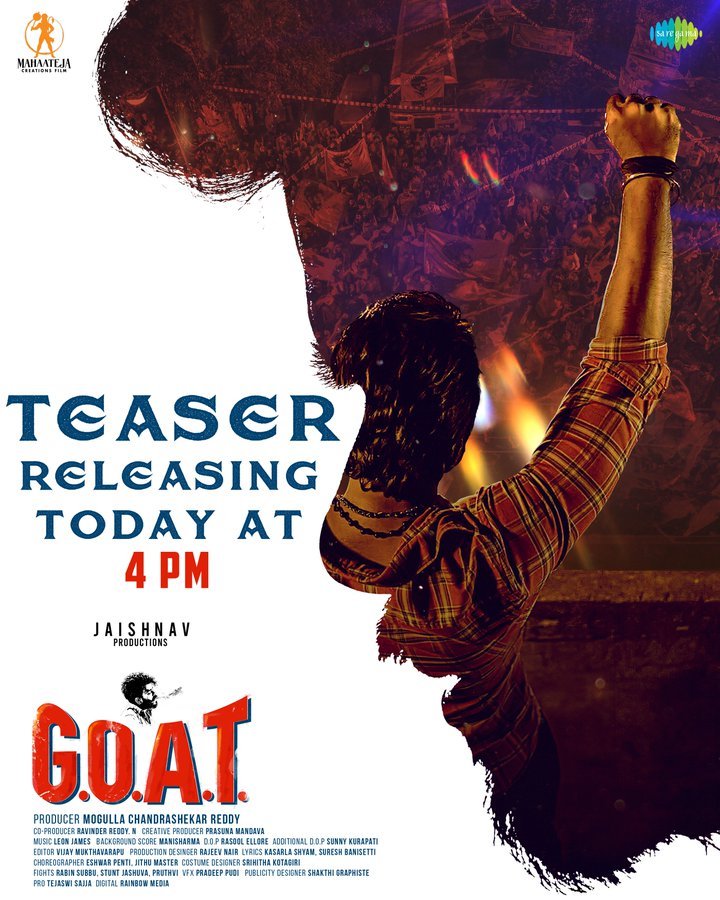 Sudheeranandh's tweet photo. Anna Eyyyyy 🤩🤩🤩🤩
#GOATTheMovie #SudigaliSudheer #GOATT https://t.co/xrWlUSfMEs