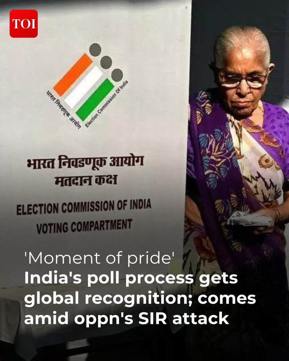 png60's tweet photo. CEC Gyanesh Kumar informed that India has been invited to chair the International Institute for Democracy and Electoral Assistance (International IDEA) for 1st time, gaining recognition for its electoral process.
#ElectionComision #IDEA #Elections #SIR
https://t.co/nlCgzWskIo https://t.co/1h3Qpqhb04