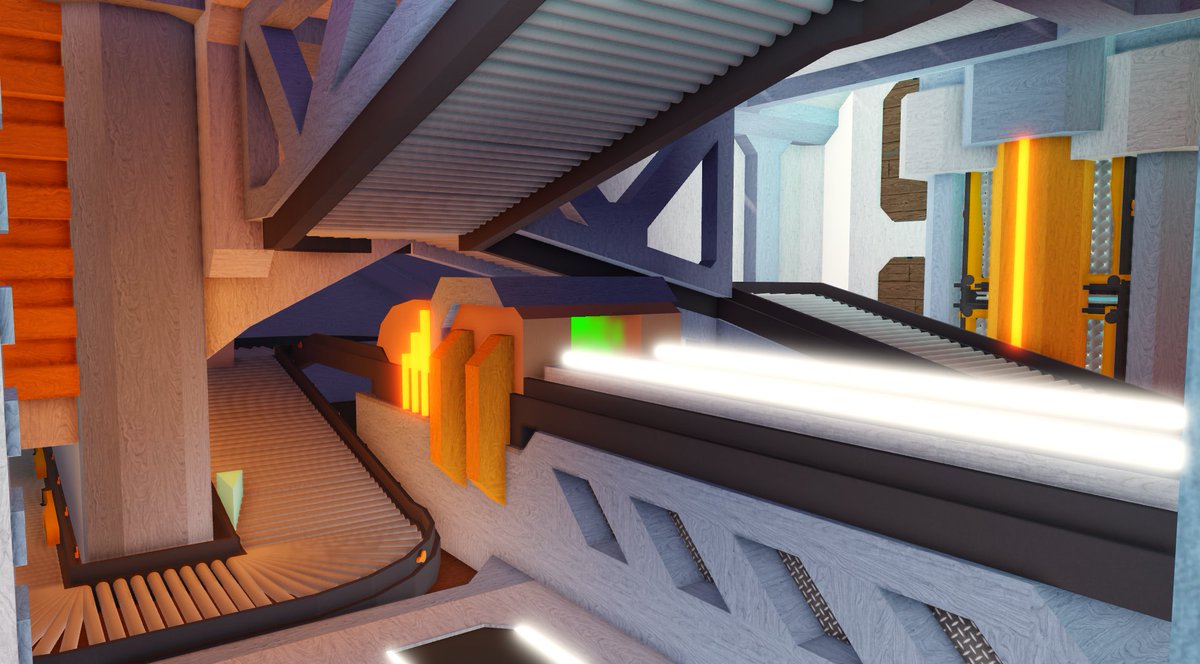 Sci-fi Lumber Tycoon 2 Sawmill from the Aptyn Cyber Series