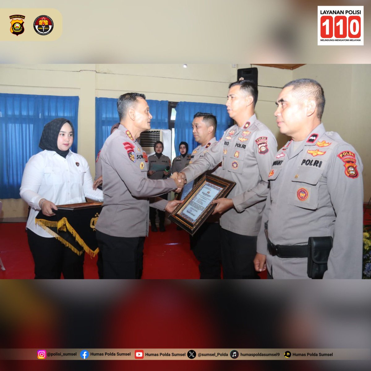 Ditpolairud Polda Sumsel Gelar Salat Gaib, Istighosah, dan Doa Bersama untuk Korban Bencana Alam di Aceh, Sumut, dan Sumbar Sekaligus Peringati HUT ke-75 Polairud

Ditpolairud Polda Sumsel menggelar rangkaian kegiatan religius berupa salat gaib, istighosah, dan doa bersama untuk