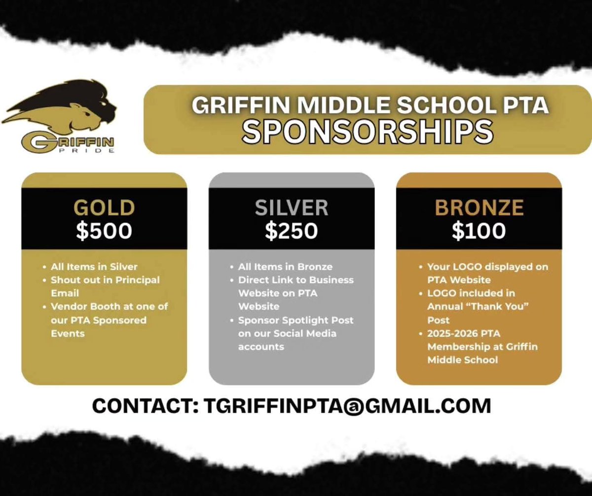 Griffin Middle School PTA tweet media