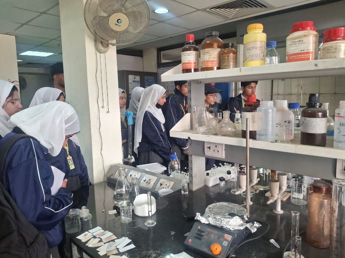 ncsad72's tweet photo. An exposure trip for 10 students along with 2 teachers of AGS Mazbug, #Baramulla to CSIR-IIM was organised on 01 Dec 2025.  The experience ignited a deep curiosity and problem-solving spirit in the young minds.

#Sadbhavana
@NorthernComd_IA  
@bhartiairtelfdn https://t.co/bcnckp8JRA