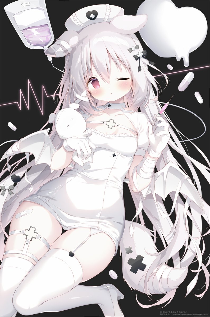 Post by しらたま❄️『星シロ』Switch版12/11発売🐈‍⬛🚂🌟 on X: 💉🤍