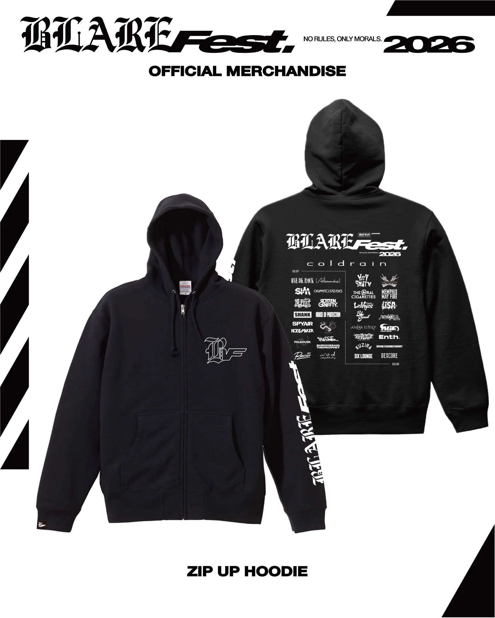 BLARE FEST. 2026 coldrain ロングTシャツ ブレアフェス coldrain_official on X: 
