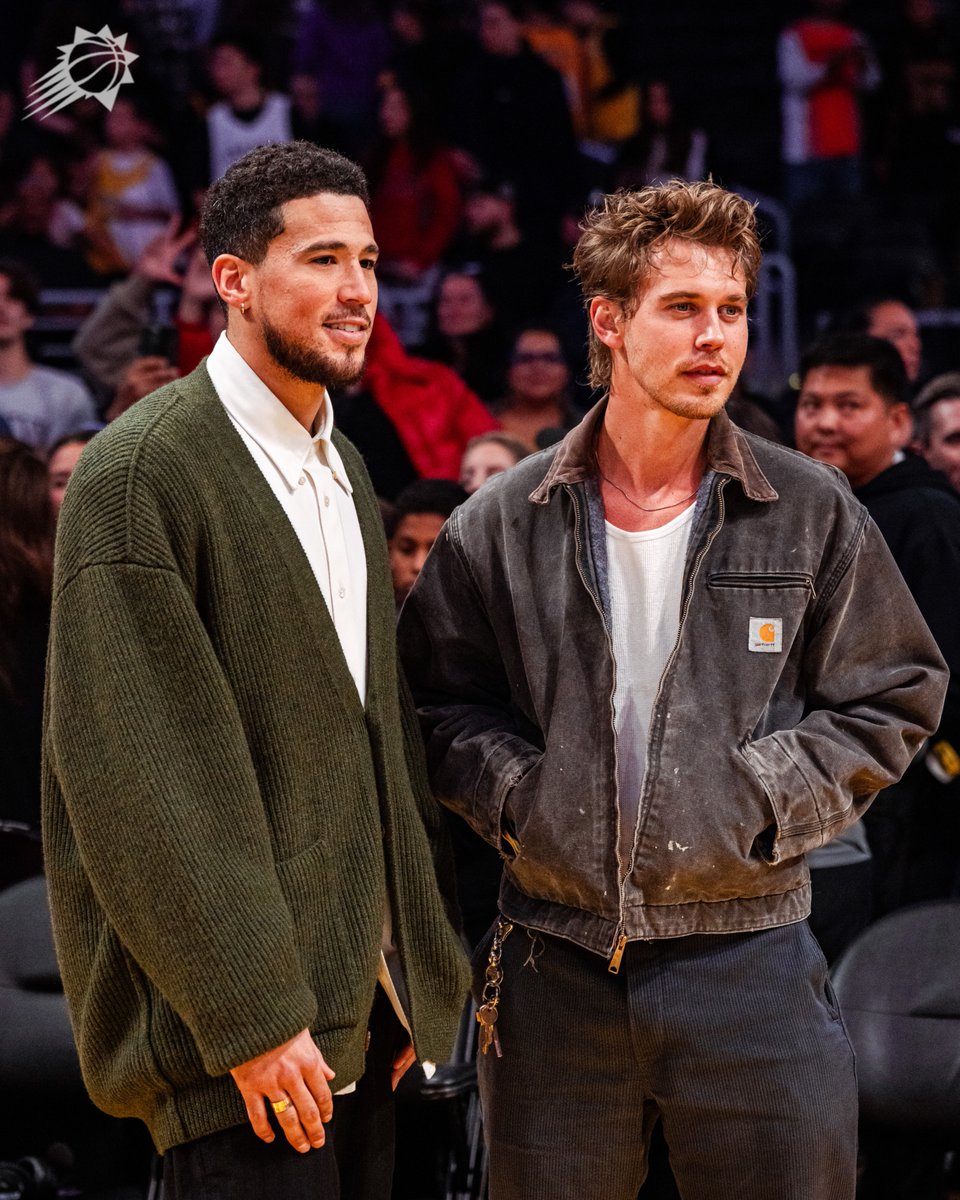 Suns's tweet image. Devin Booker ✖️ Austin Butler