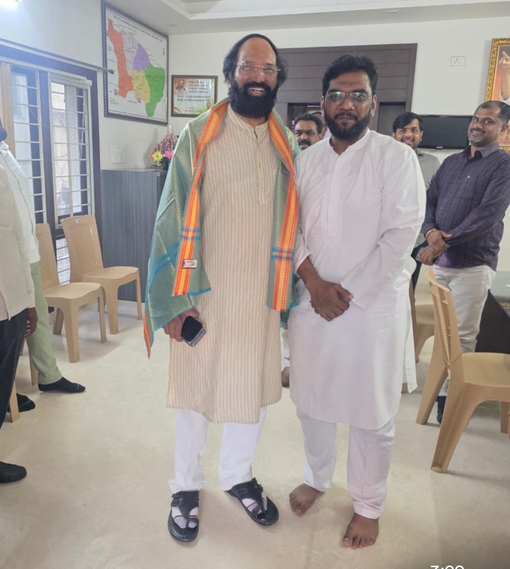I met Hon’ble Minister Capt. Uttam Kumar Reddy garu  <a href="/UttamINC/">Uttam Kumar Reddy</a>

A distinguished Indian Air Force fighter pilot who flew MiG-21s and MiG-23s, and a leader with exceptional discipline and clarity.

As a fellow professional stepping into my new responsibilities in Hyderabad, I truly