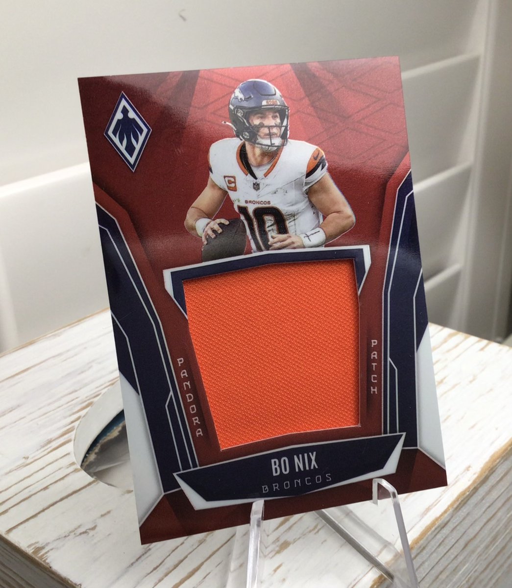 Final Giveaway: Just pulled 2025 Panini Bo Nix Patch /249
#GIVEAWAY #BroncosCountry 
Like✅Follow✅Repost✅
Tag  people  for  extra  entries