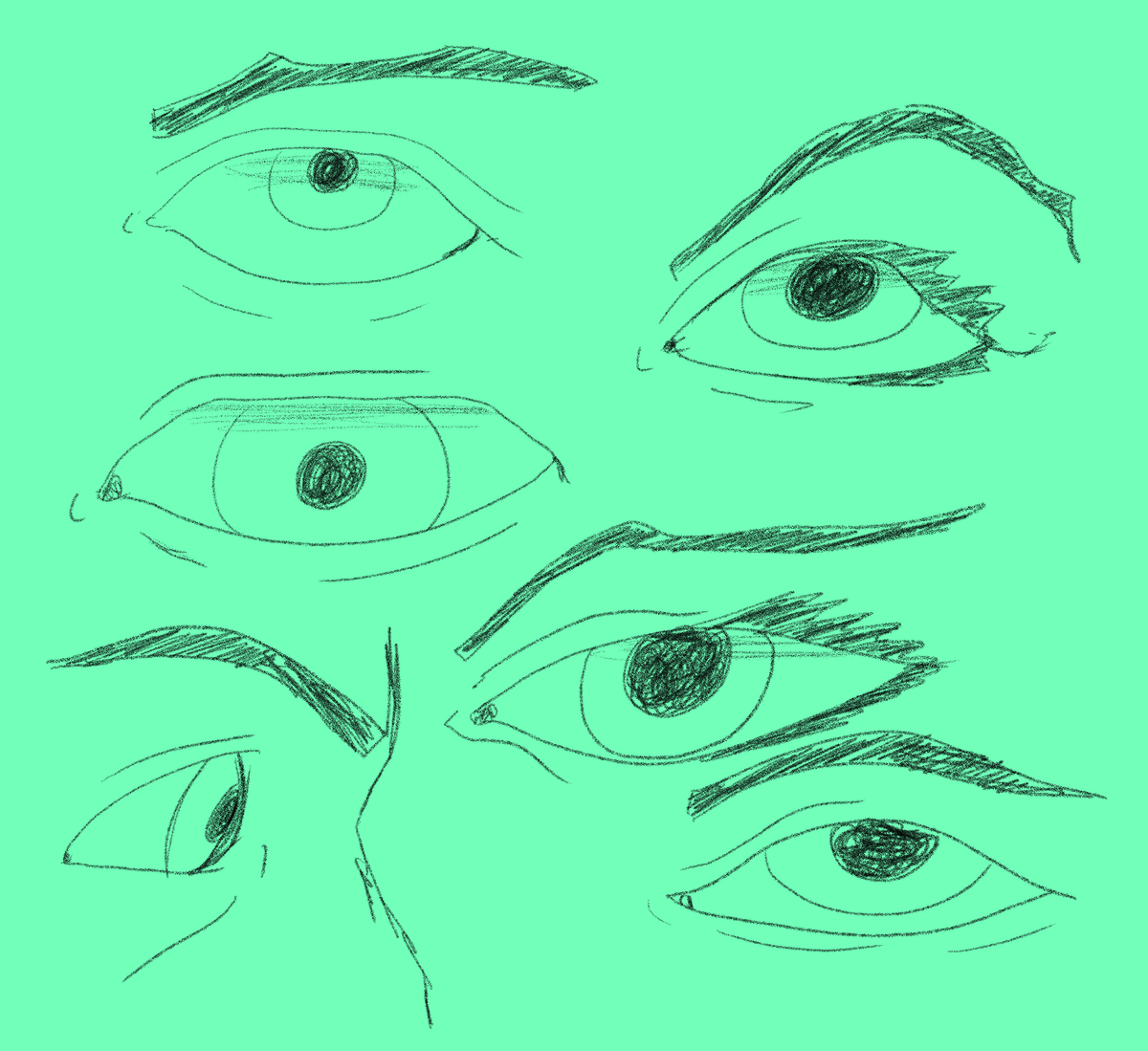 RaealDraws's tweet photo. I didn't forget about today!

Day 32, eyes https://t.co/mwtpnYlO2y