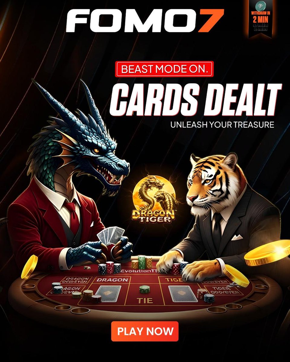 FOMO7official's tweet photo. Fierce moves. Bold picks. Beast mode ON 🐉🐅
#DragonTiger https://t.co/VZkxSlW0U7