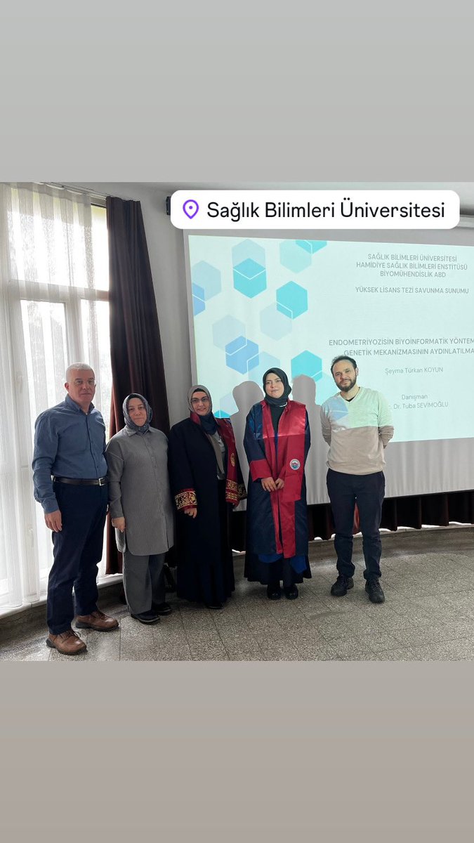 TSevimoglu's tweet photo. Danışmanlığını yaptığım öğrencim Şeyma Türkan Koyun YL tezinin savunma sunumunu başarı ile gerçekleştirdi. Sağlık Bilimleri Üniversitesi Biyomühendislik Ana bilim dalımızın ilk mezunu olacak. Kendisini tebrik ediyor başarılarının devamını diliyorum 🌷 https://t.co/dOvN95VtEM