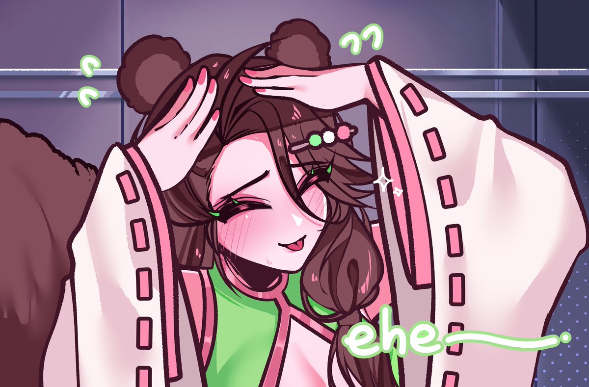 MochitheTanuki's tweet image. Good night, all my lovelies! To all my new followers, welcome! I appreciate all the follows and likes today. 

I will likely be doing a stream sometime tomorrow! 🩷