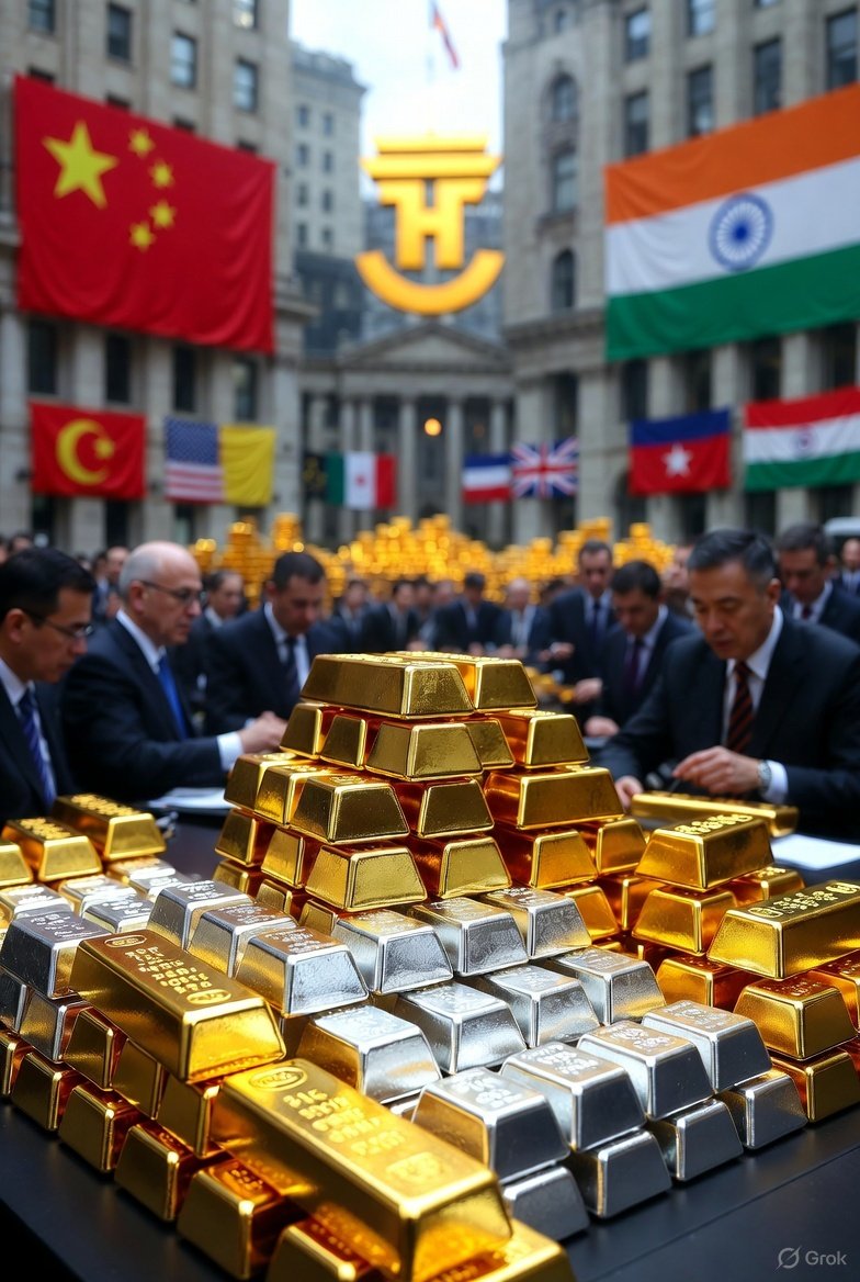 Yeah, #gold and #silver are pretty damn good barometers for the global geopolitical and financial chaos — and right now they’re screaming “shitshow confirmed.”