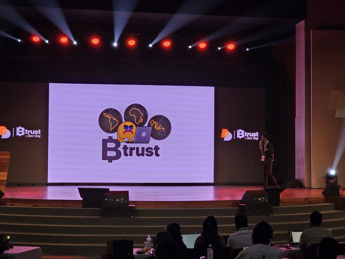 Welcome address by <a href="/ihate1999/">Abubakar Nur Khalil</a>, featuring the Btrust bitty by <a href="/spiralbtc/">Spiral</a> 🧡

#BtrustDeveloperDay