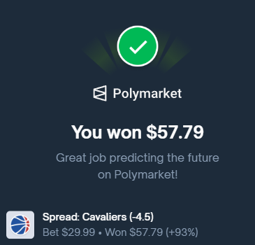 Thanks Spida <a href="/Polymarket/">Polymarket</a> <a href="/PolymarketTrade/">Polymarket Traders</a> .