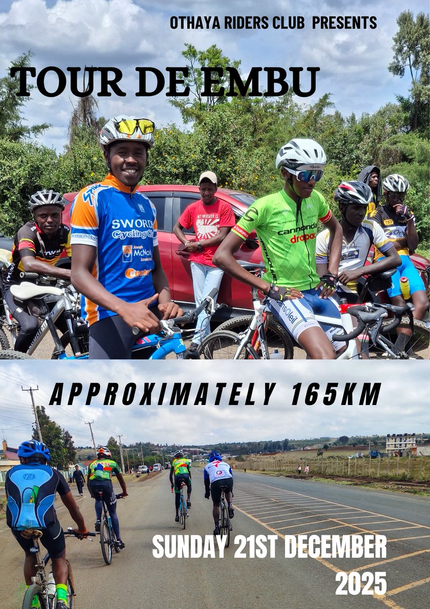 Kasee_16's tweet photo. Embu,Here we COME 🚴🚴🇰🇪

#Cycling #Embu #Tours https://t.co/nUa96Yn7ko