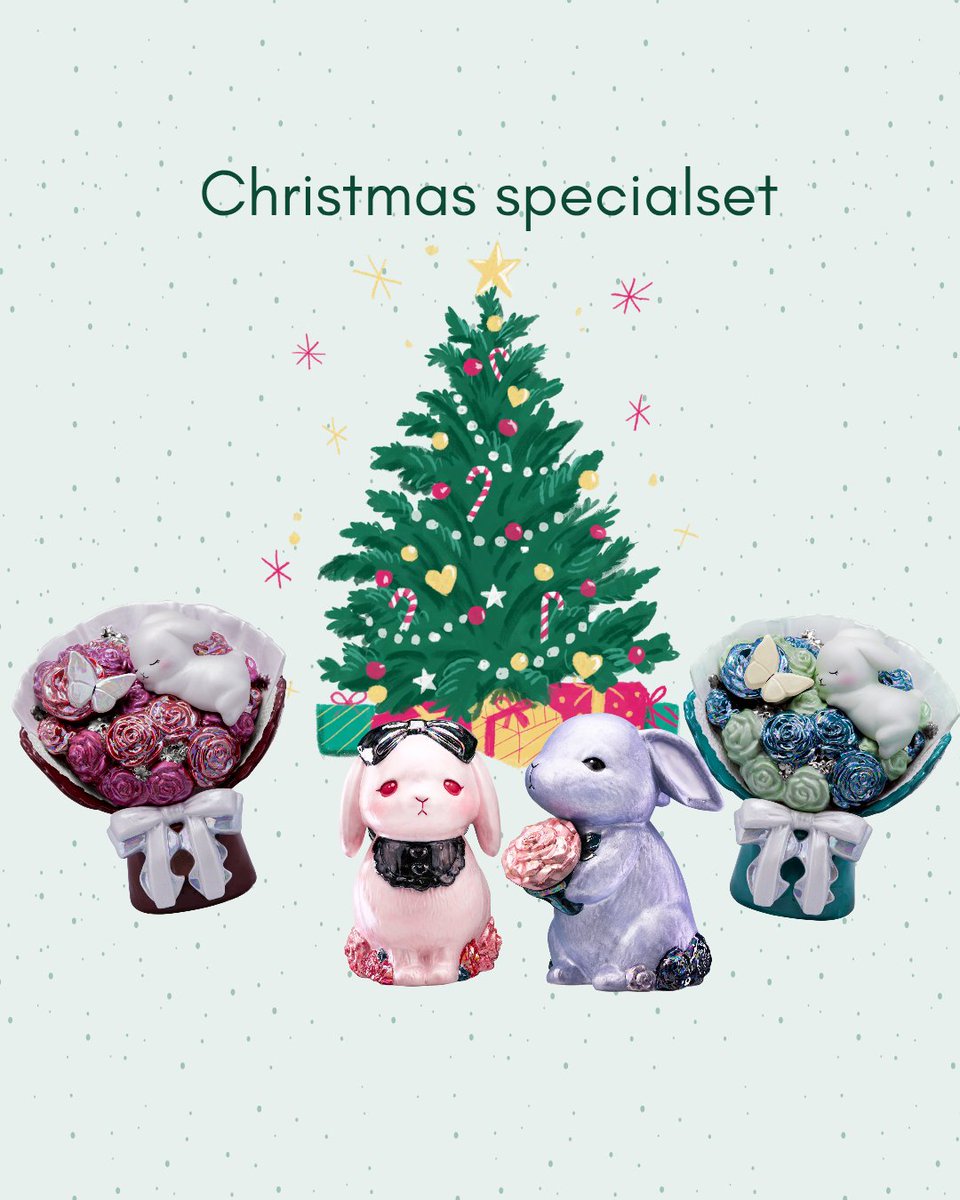 Flower Rabbits Decanter フラワーラビッツデキャンタ (@frd0907