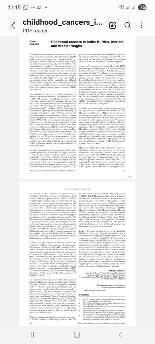 Pediatric Hematology Oncology Journal tweet media