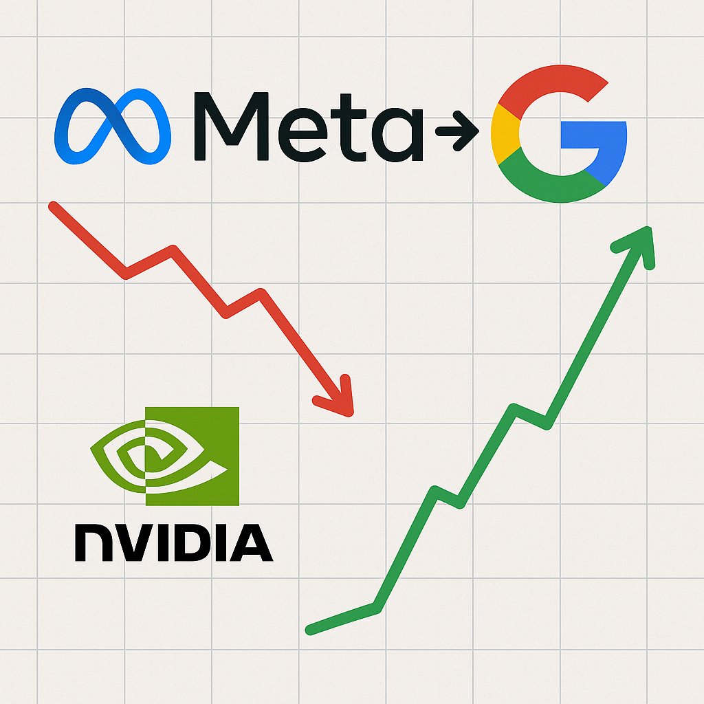 hackapreneur's tweet image. Meta flirting with Google TPUs is cool but the real edge is already live

Meta is switching over to Google&apos;s AI compute, leaving out Nvidia

You can spin up TPU level workloads at the edge through Acurast’s decentralized phone network right now on $ACU

No data centers.…