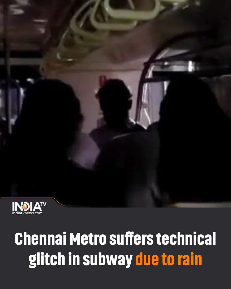 indiatv's tweet image. Chennai Metro Rail’s Blue Line, which operates between the Wimco Nagar Depot and Chennai International Airport, suffered a technical glitch in the early hours. 

Read more here:
tinyurl.com/yc7njmm7

#ChennaiMetro #TechnicalGlitch #metroblueline #subway