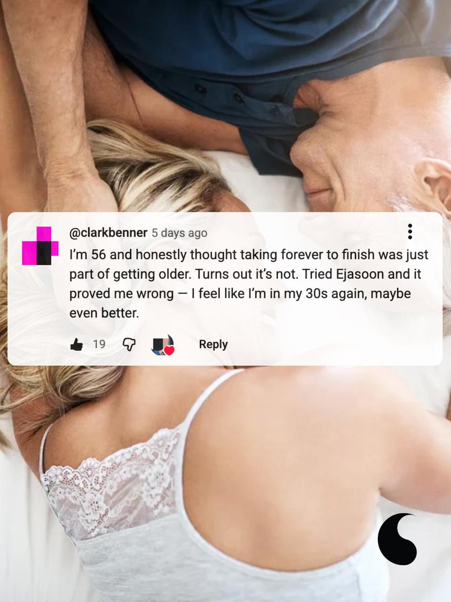 tryejasoon's tweet photo. Delayed ejaculation gets more common with age. 

Affecting about 30% of men over 50.

But it’s not “just part of getting older.”

Ejasoon helps restore balance, confidence, and control. https://t.co/VhrPINv8i3