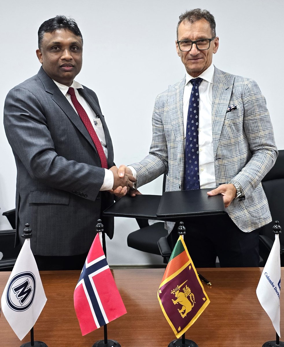 COLOMBO DOCKYARD PLC tweet media