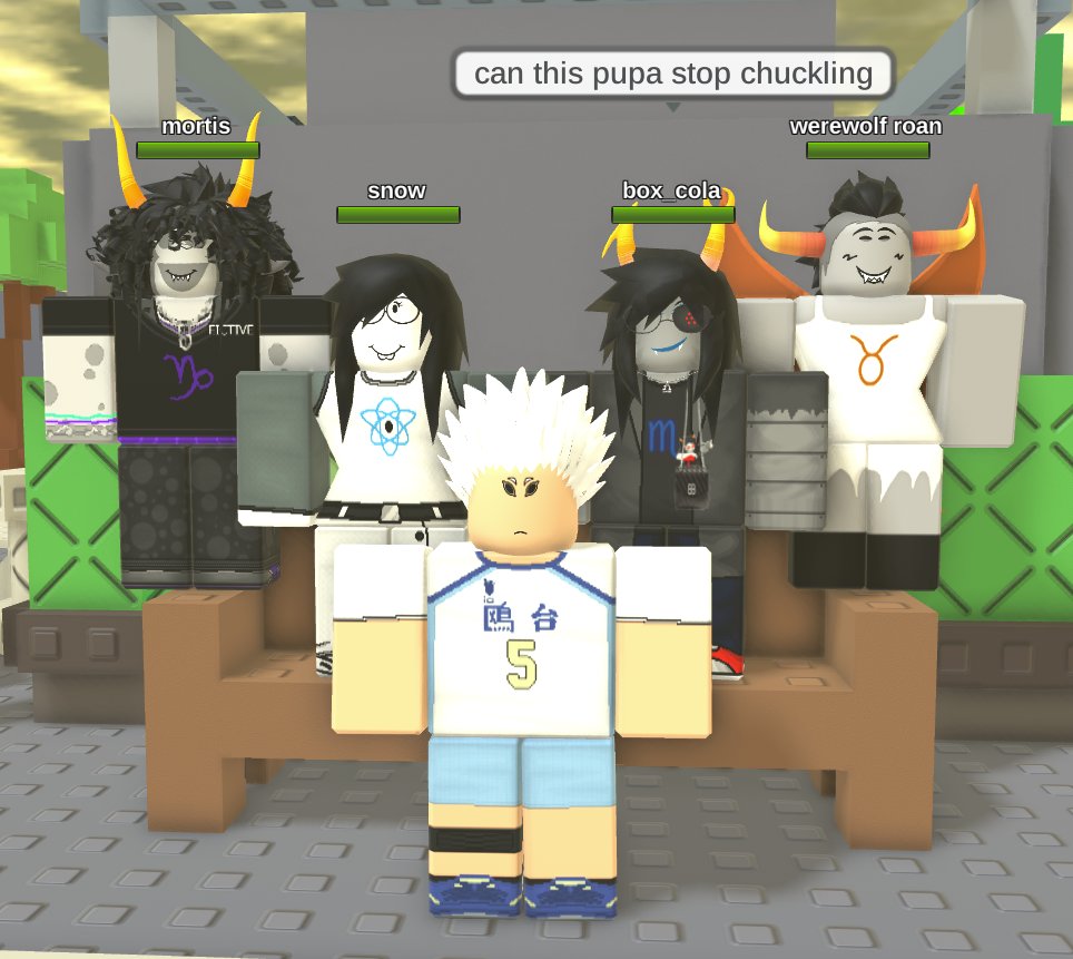 or_dinal's tweet image. my cult.. thank u all for the support on my ugc🤭
#Homestuck #robloxugc @kennydraws