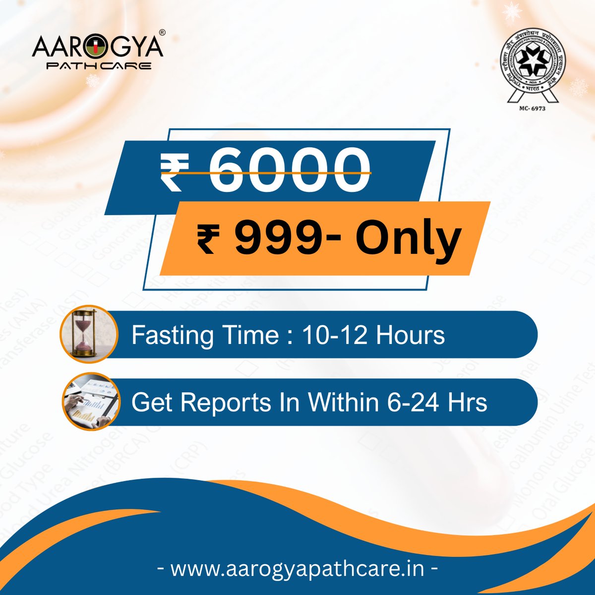 aarogyapathcare's tweet photo. Aarogya Path Care is India’s most trusted and advanced automated laboratory, with a strong presence in different cities.

🤳🏻 Book An Appointment:
📞Call: 8882920181, 9999857513

#OneLifeOneHeart #AarogyaPathcare #HealthCheckup #PathLabIndia #ICMRCertified #Jalandhar #NABLApproved https://t.co/WduFSVZSOa