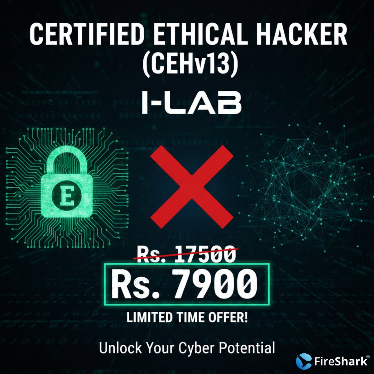firesharktech's tweet image. 🧪Access hands-on virtual labs to practice real ethical hacking skills with guided, practical scenarios.

⏩I LAB Voucher - links.fireshark.in/ceh-i-lab

#CEH #CEHv13 #LearnHacking  #FireShark #FireSharkIndia #FireSharkTechnology