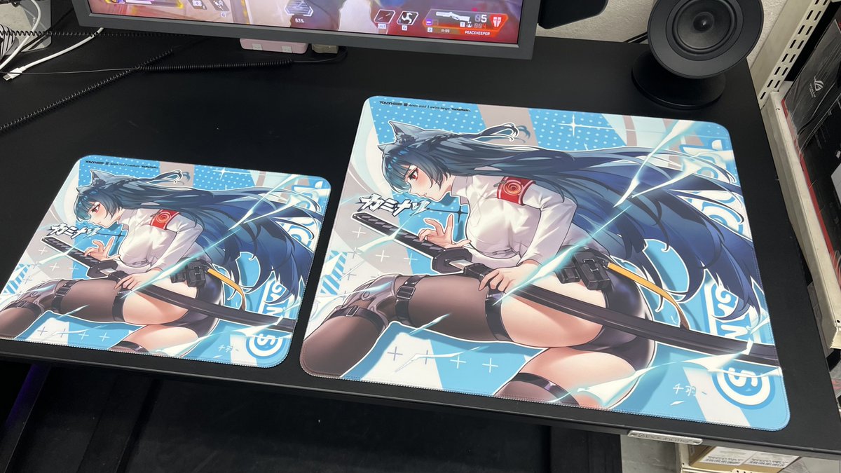 PCONES's tweet image. 新規取扱開始🎊🎉

TALONGAMESのマウスパッドやアクセサリが入荷しました！

ガラスマウスパッド「渚」
布マウスパッド「幻」「星」「雷」

490×420mmサイズが多い中、330×260mmの少し小さいサイズもあるのがとても👍

ほかソールやグリップテープもございます💫…